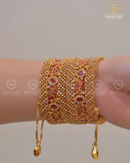 Zarcon openable Bangles set (Pair) NJ-1635