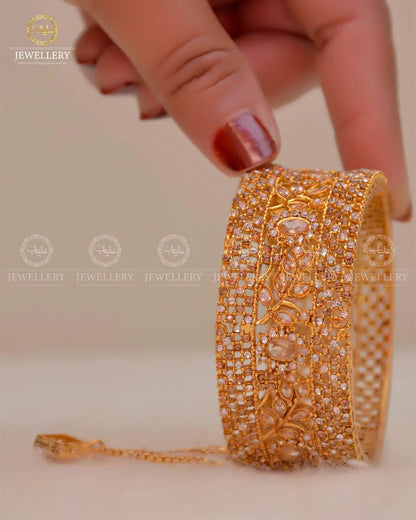 Zarcon openable Bangles set (Pair) NJ-1635