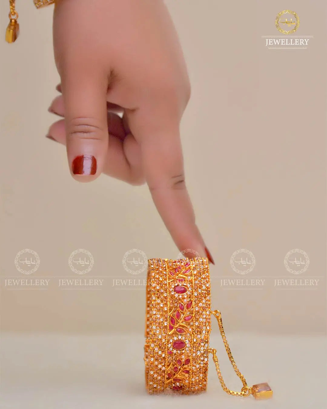 Zarcon openable Bangles set (Pair) NJ-1635