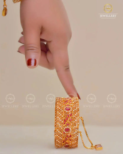 Zarcon openable Bangles set (Pair) NJ-1635