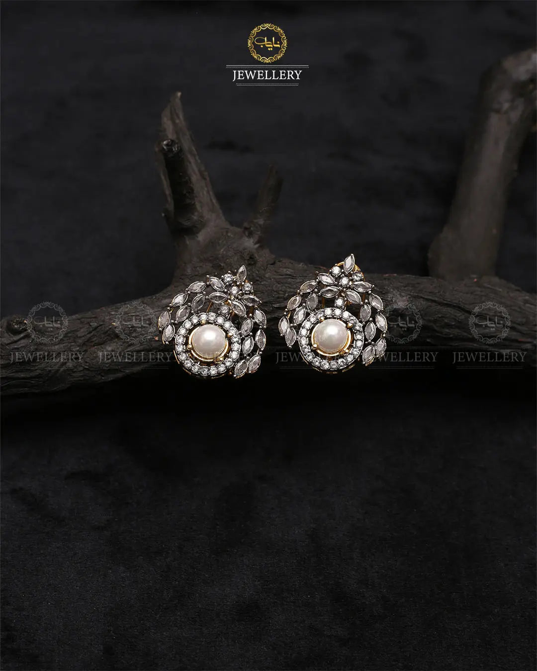 Zirconia Studs-2221 Nayab Jewellery