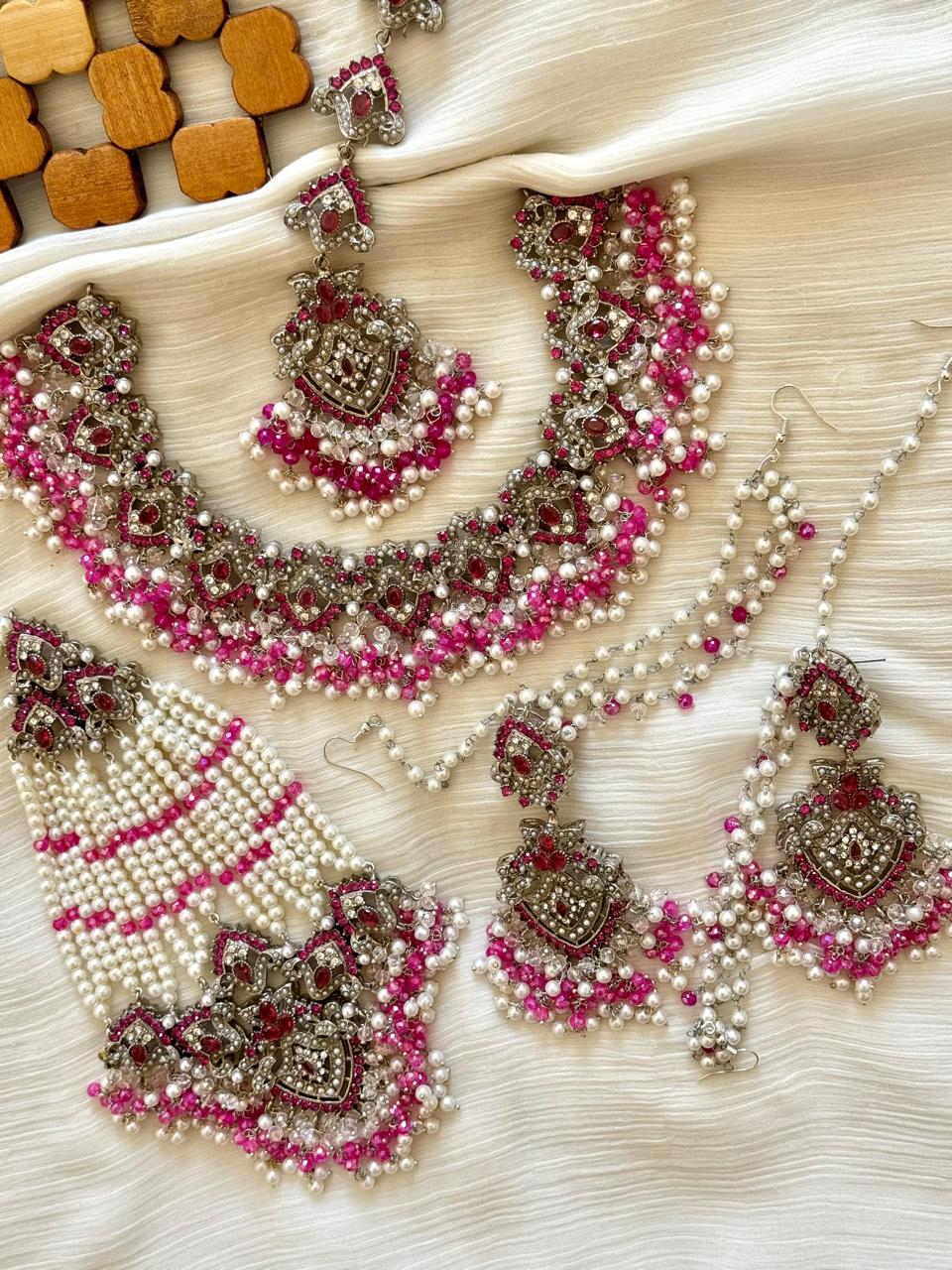 Chetam Zarcon Bridal Necklace set-2434