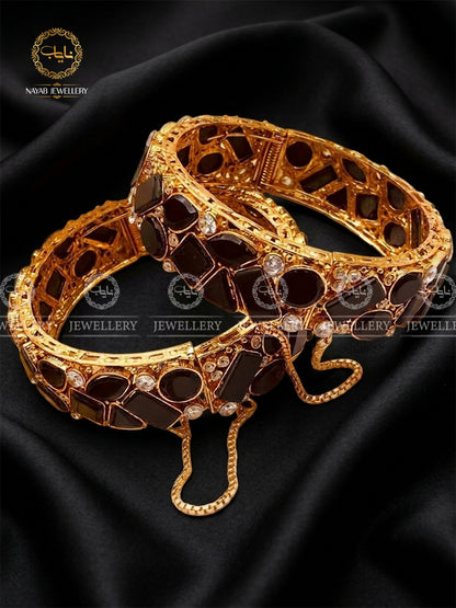 Egyptian Openable Bangles (pair) BL-521