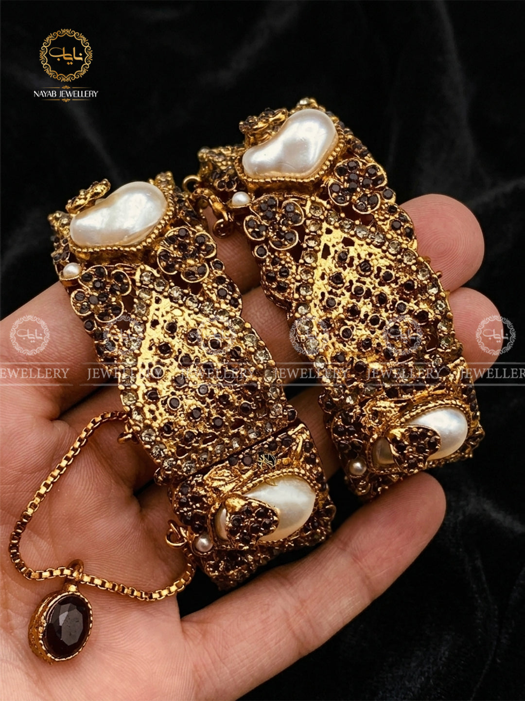Turkish Openable Bangles (pair) BL-5044