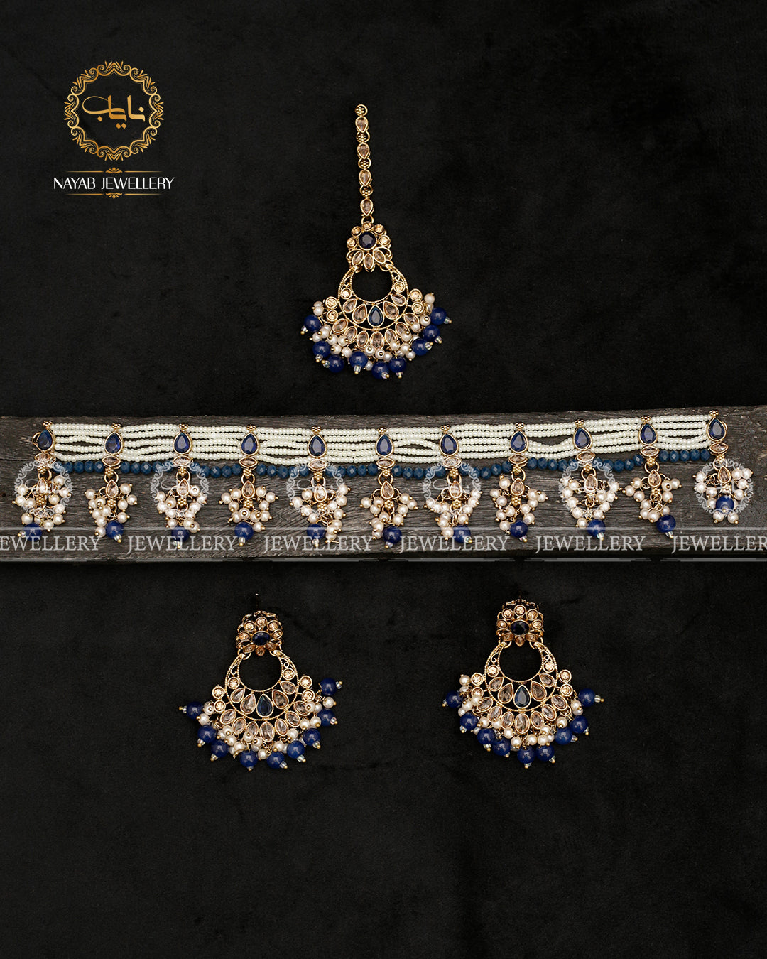 Reverse AD Zirconia Guluband set N-1038