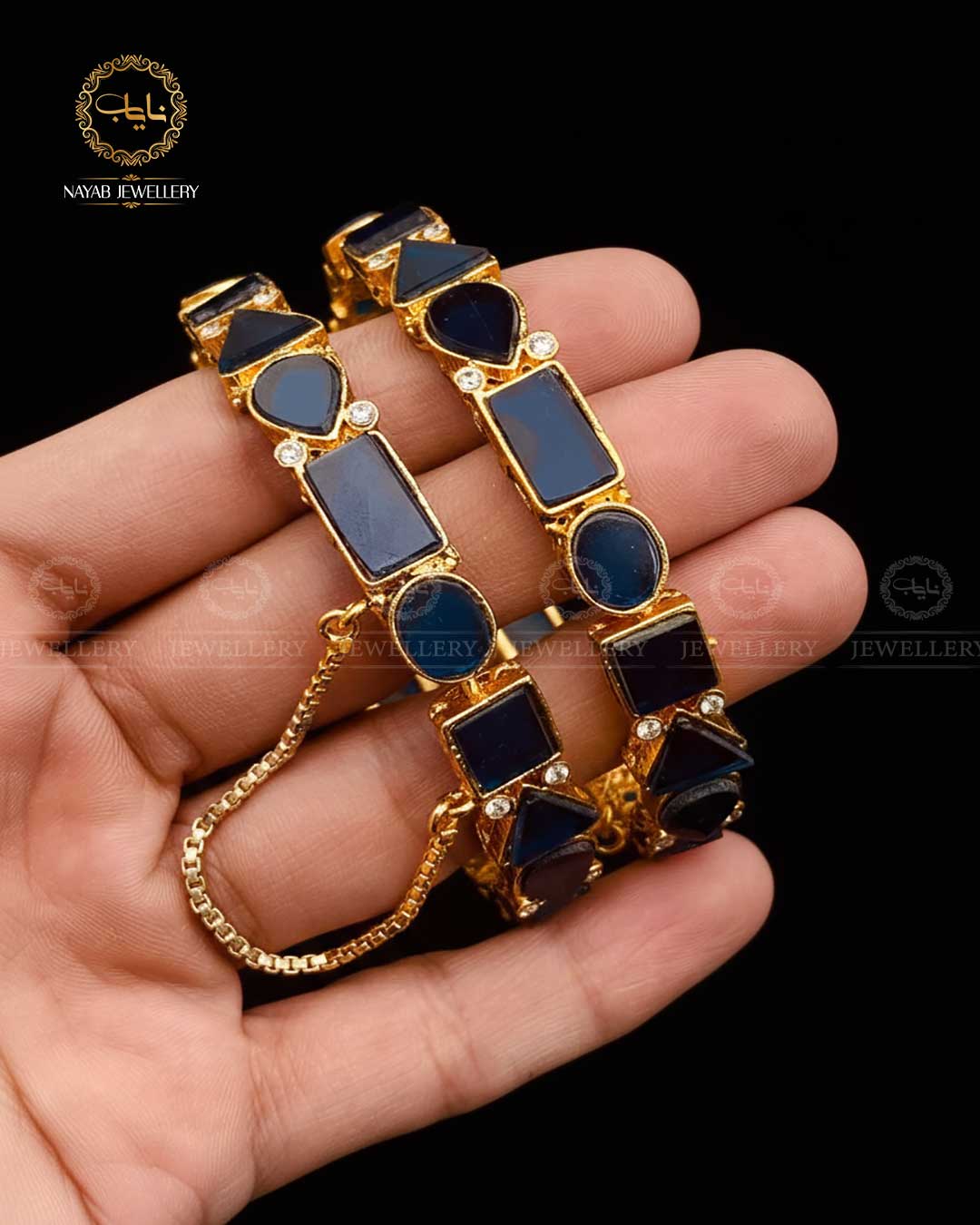 Egyptian openable Bangles (pair) BL-5039