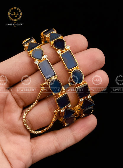 Egyptian openable Bangles (pair) BL-5039