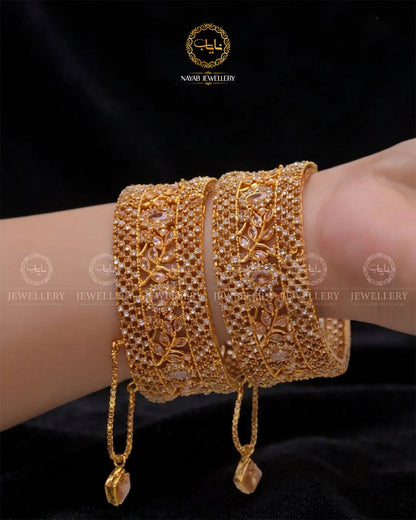 Zarcon openable Bangles set (Pair) NJ-1635