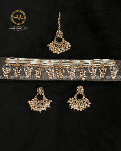 Reverse AD Zirconia Guluband set N-1038