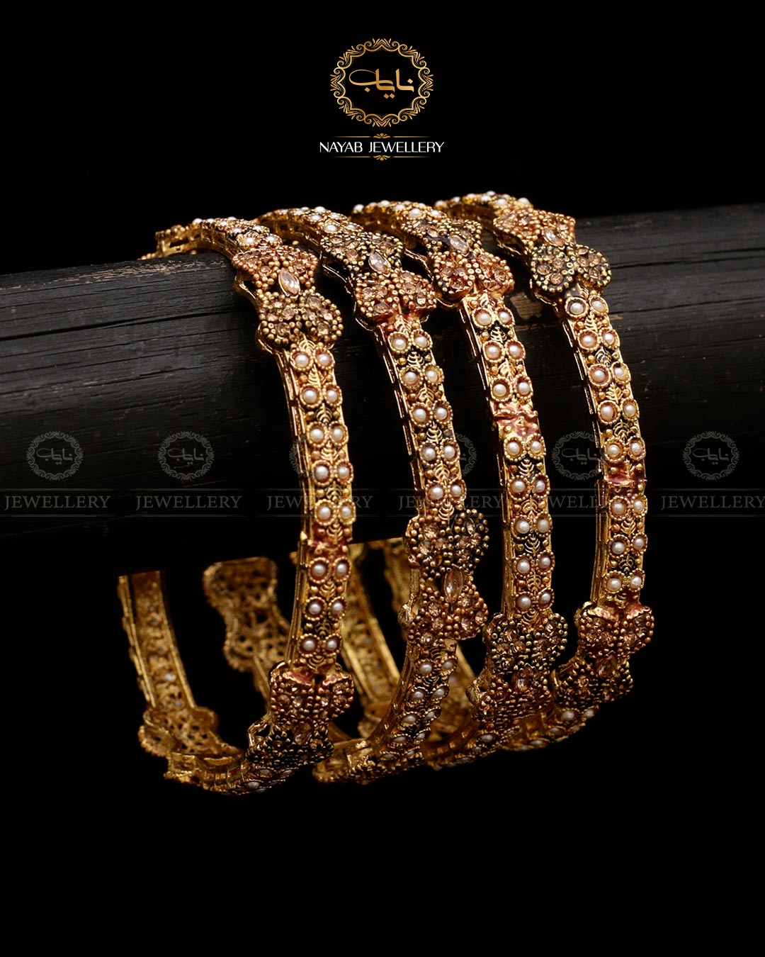 Rahma 4 pcs Bangles Set BL-5067