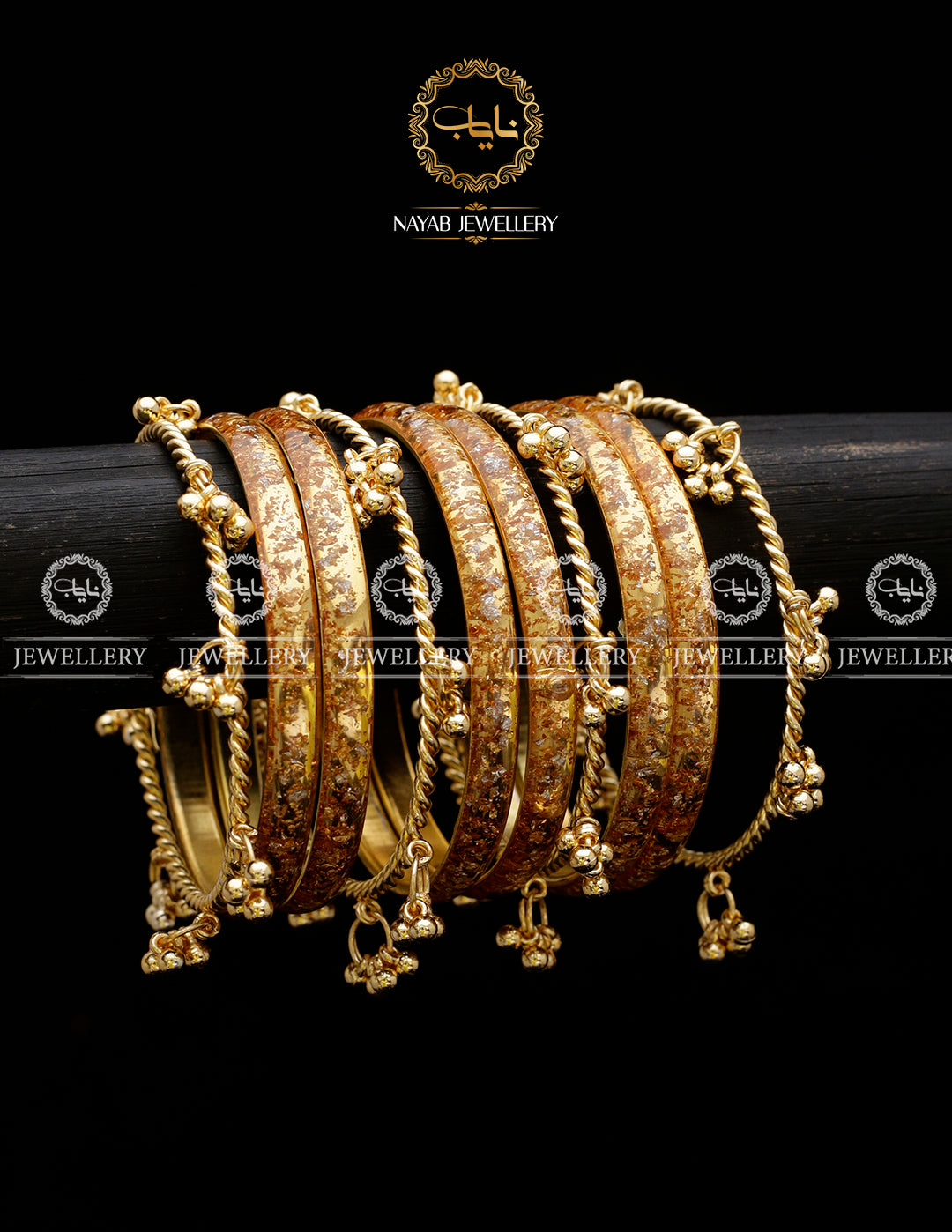 Viral Kashmiri Resin 10 pcs Bangles set BL-5062