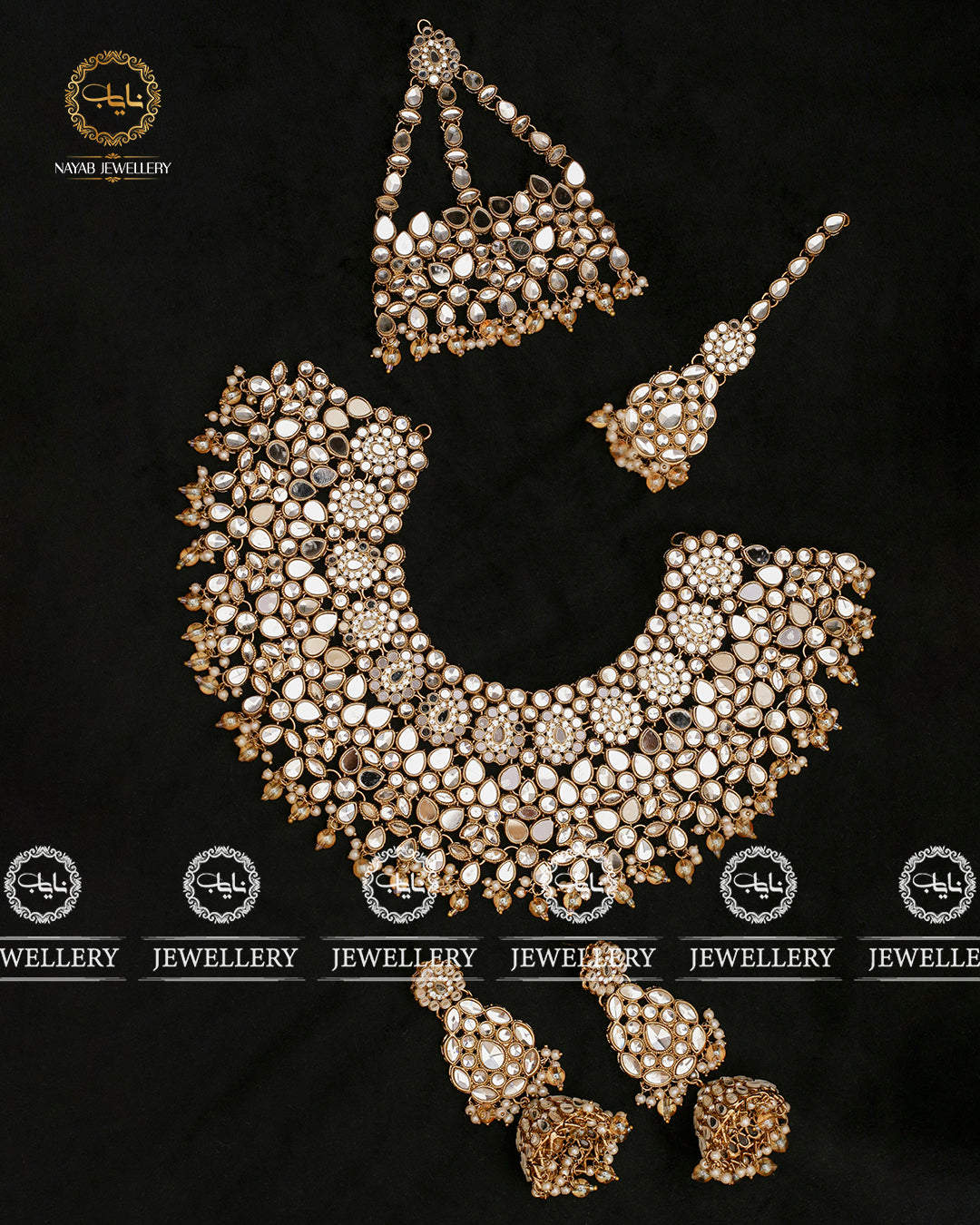 Nagma Kundan Bridal Set BR-8007