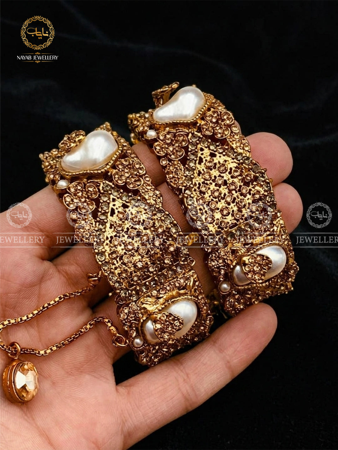 Turkish Openable Bangles (pair) BL-5044