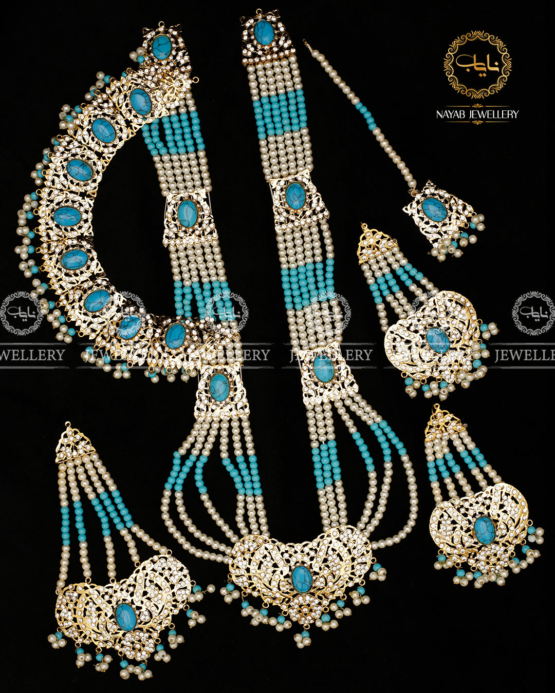 Hyedrabadi Bridal set BR-8006