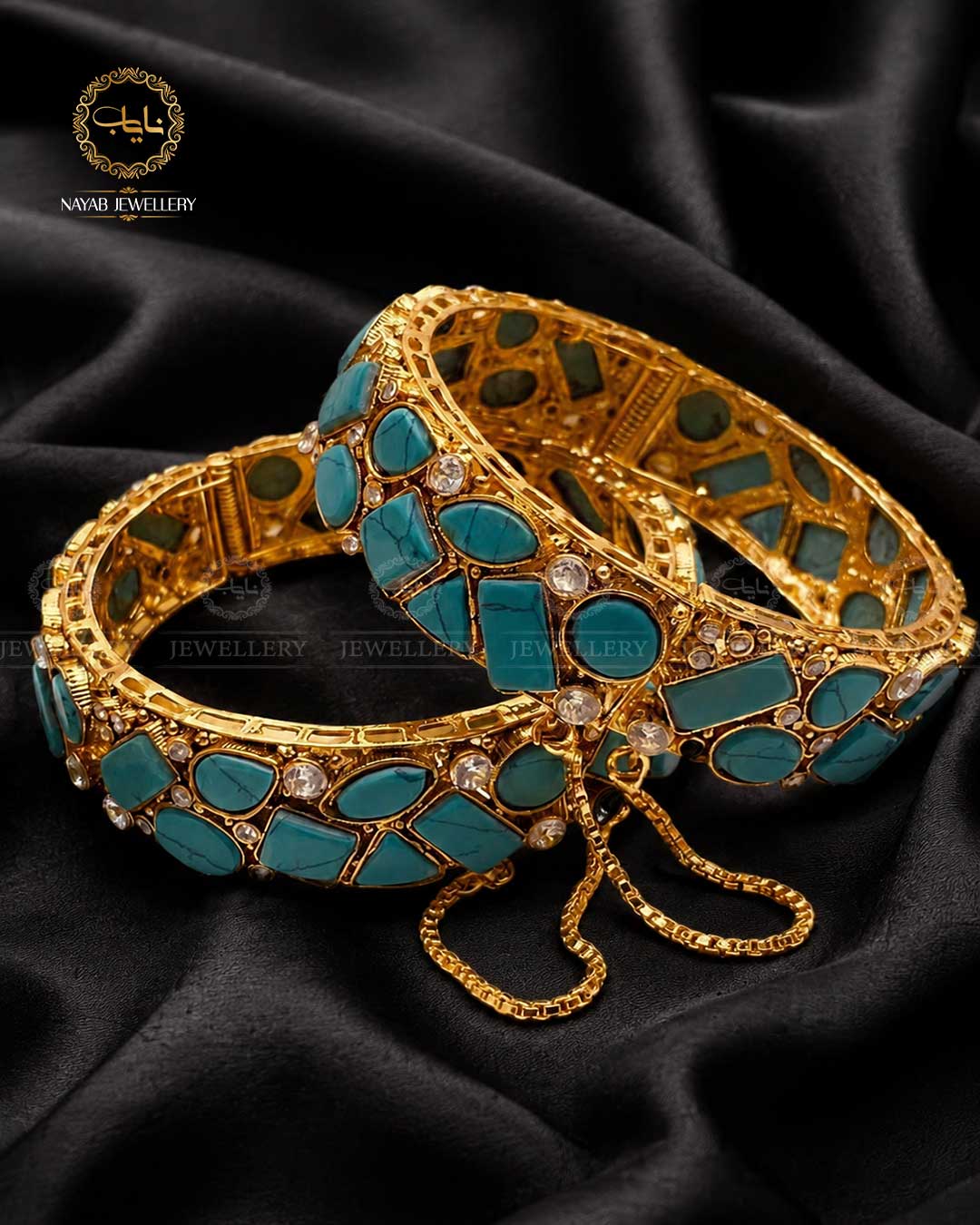 Egyptian Openable Bangles (pair) BL-521