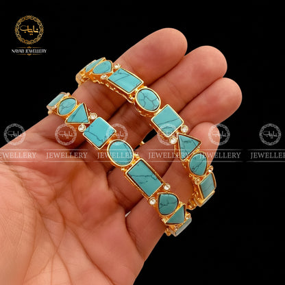 Egyptian openable Bangles (pair) BL-5039