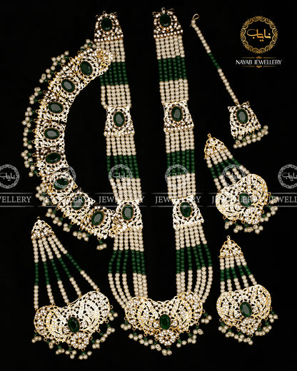 Hyedrabadi Bridal set BR-8006