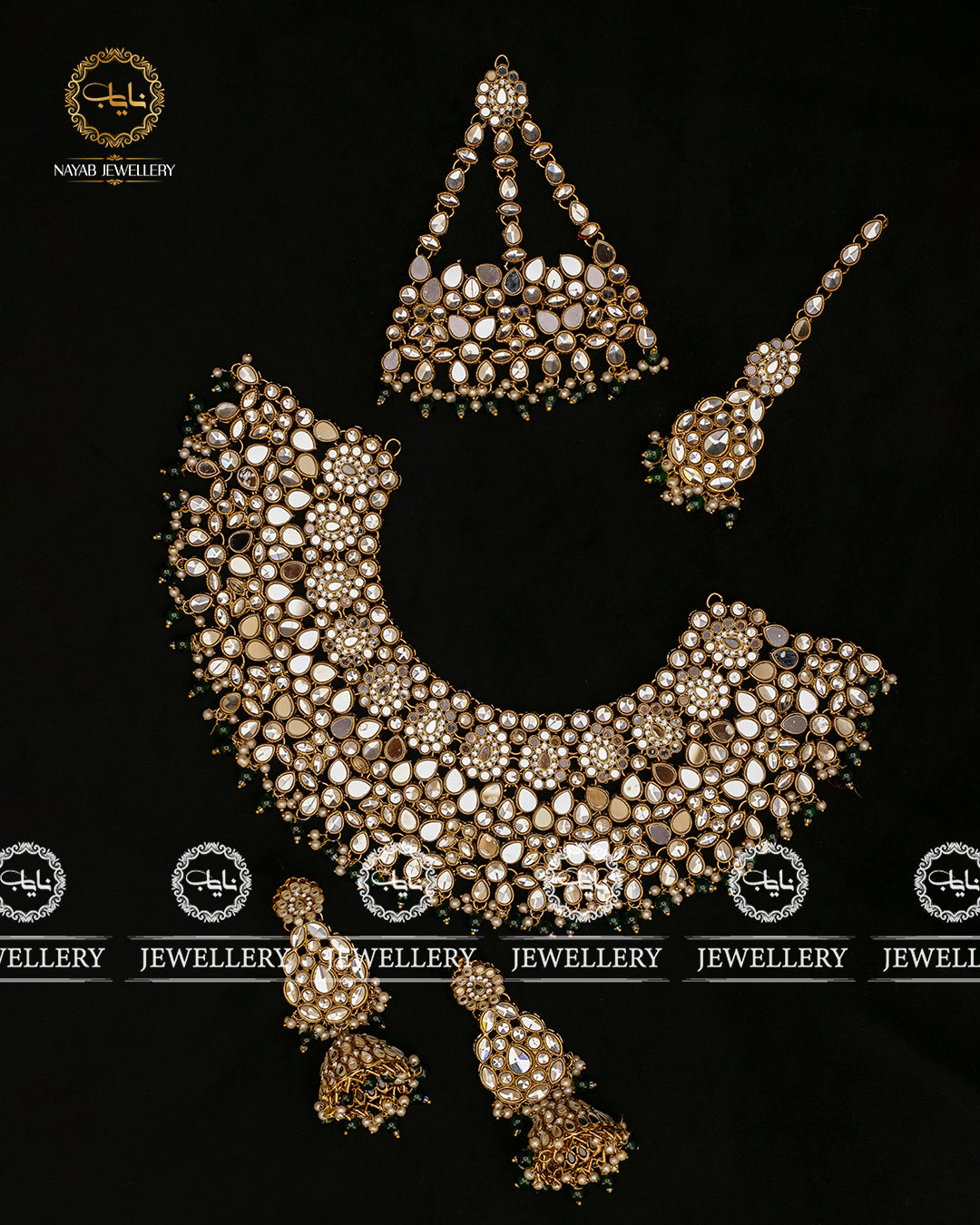 Nagma Kundan Bridal Set BR-8007