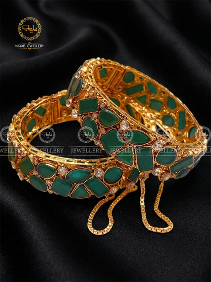 Egyptian Openable Bangles (pair) BL-521