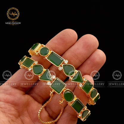 Egyptian openable Bangles (pair) BL-5039