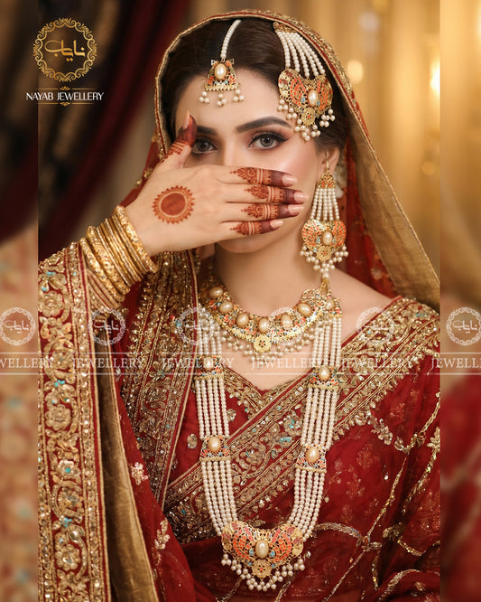 Hyedrabadi Bridal set BR-8006