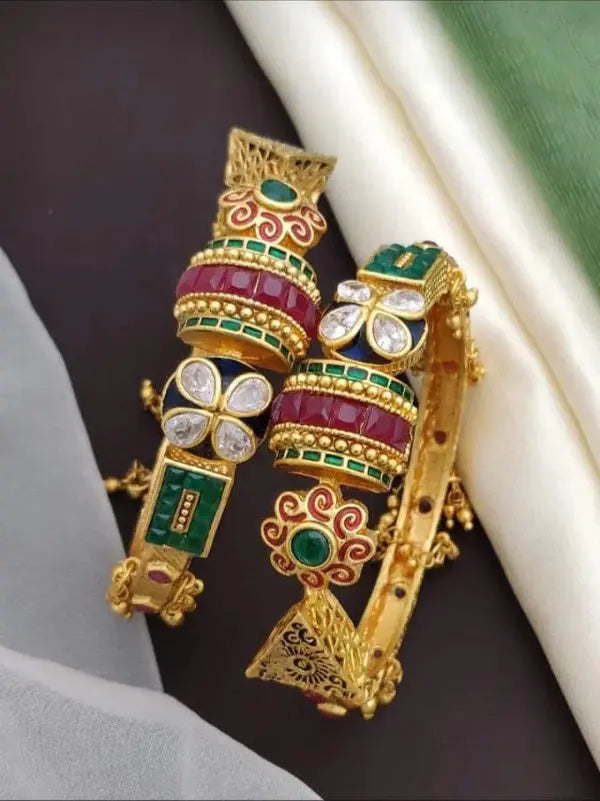 indian braas bangles ( pair) -1989 Nayab Jewellery