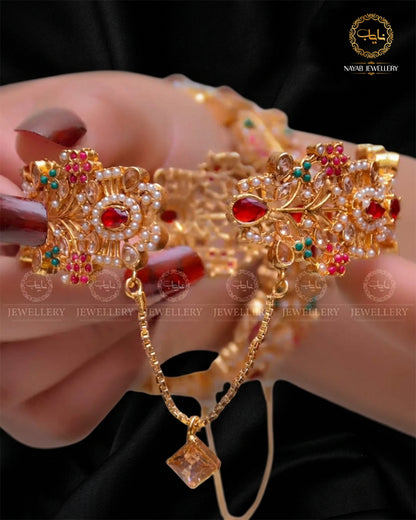 Noratan Openable Bangles (Pair) NJ-1629