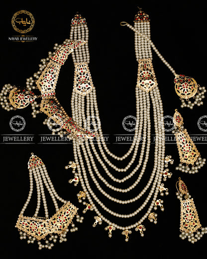 Hyedrabadi Bridal set BR-8008
