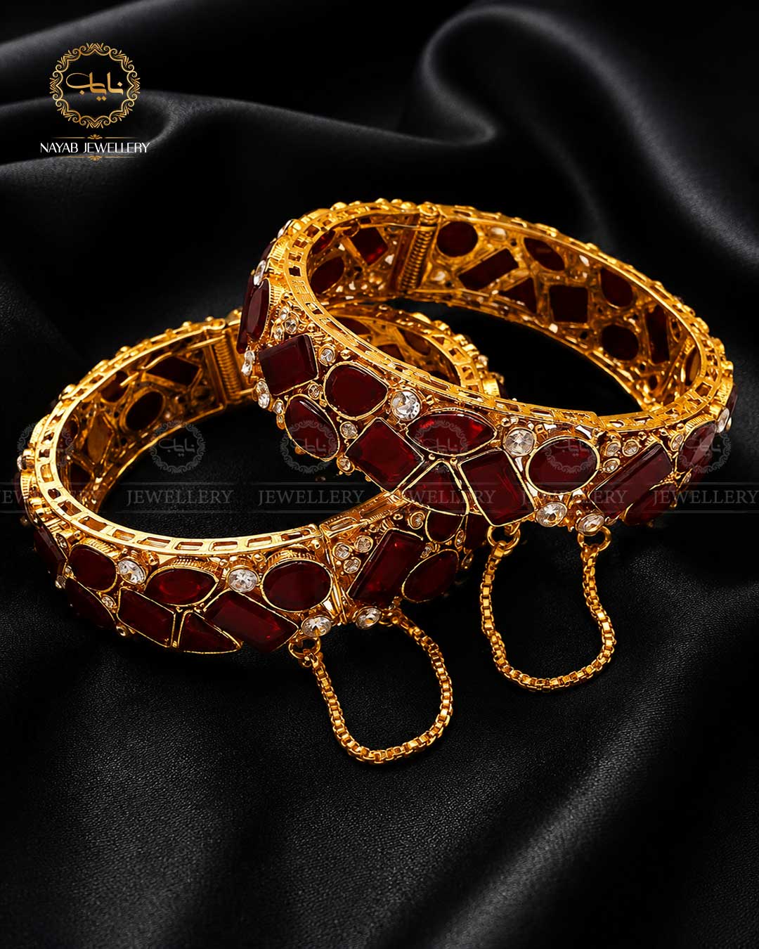 Egyptian Openable Bangles (pair) BL-521