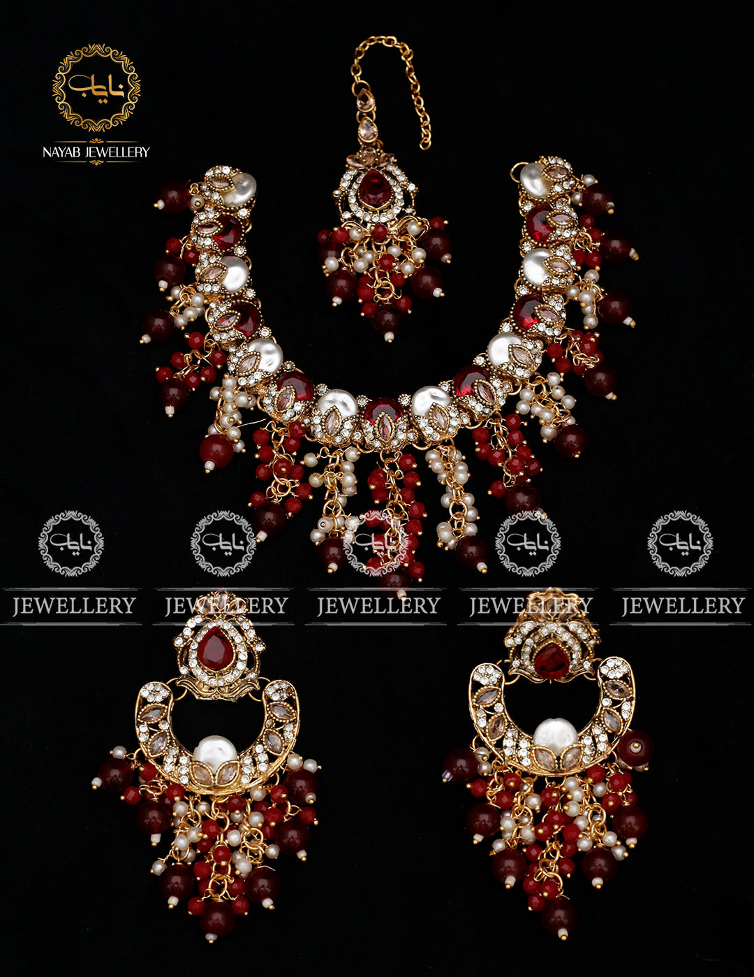 Turkish Mother Pearl Necklace N-1041