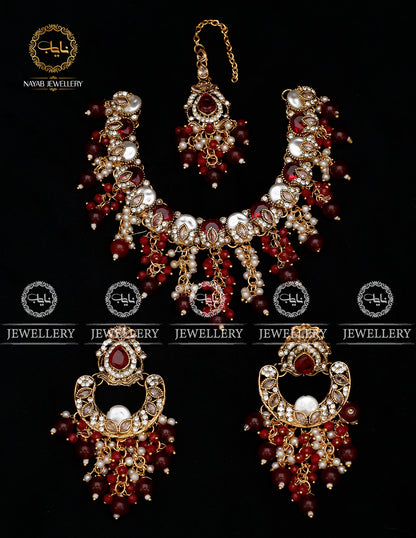 Turkish Mother Pearl Necklace N-1041