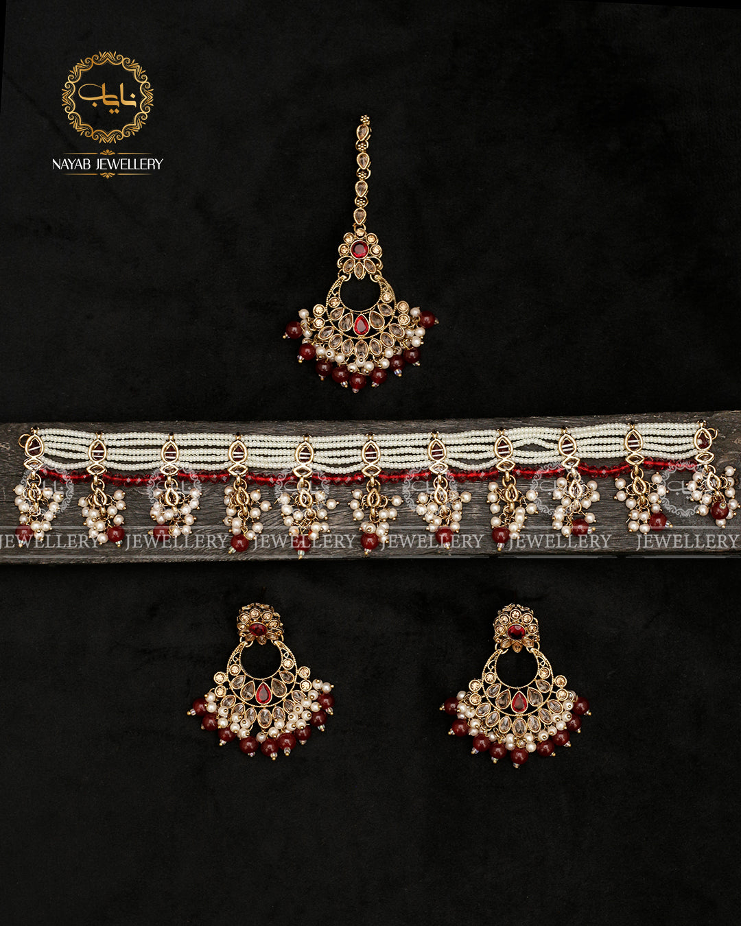 Reverse AD Zirconia Guluband set N-1038