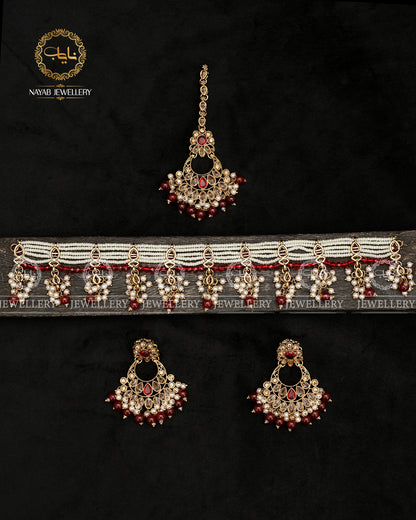 Reverse AD Zirconia Guluband set N-1038