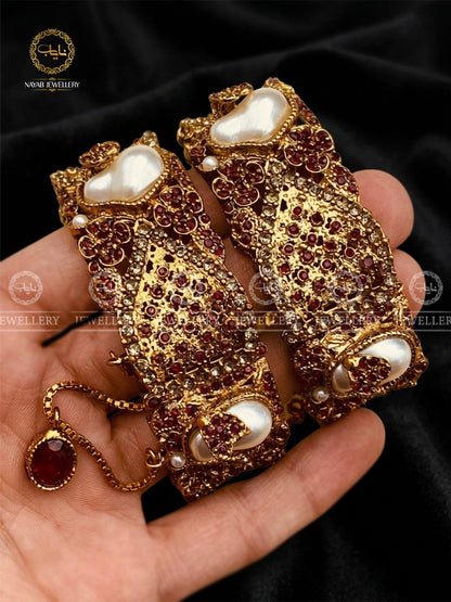 Turkish Openable Bangles (pair) BL-5044
