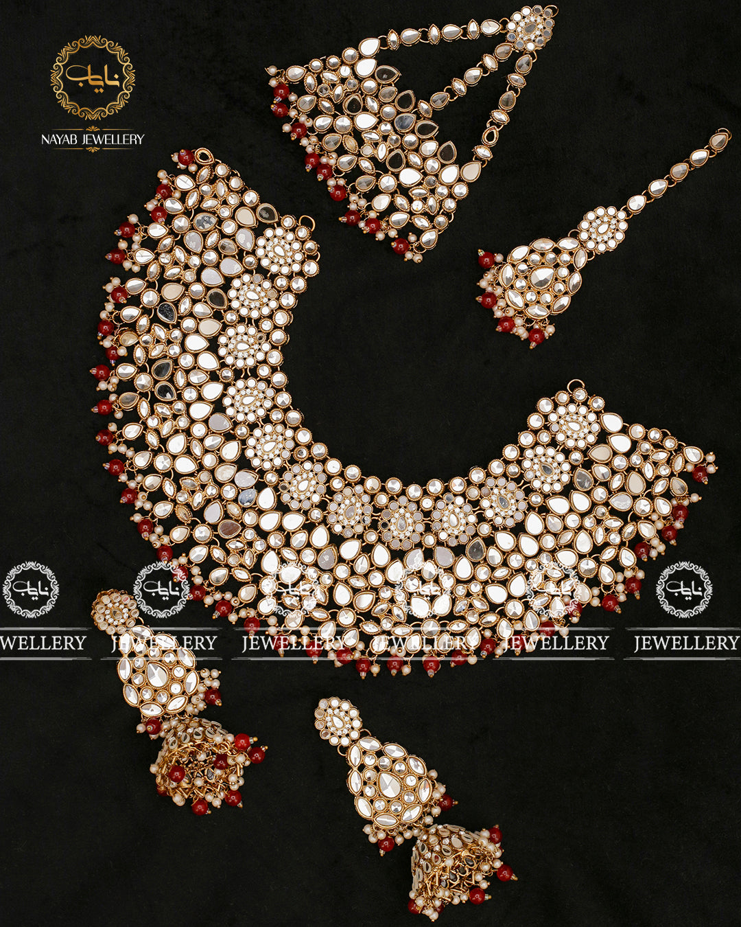 Nagma Kundan Bridal Set BR-8007