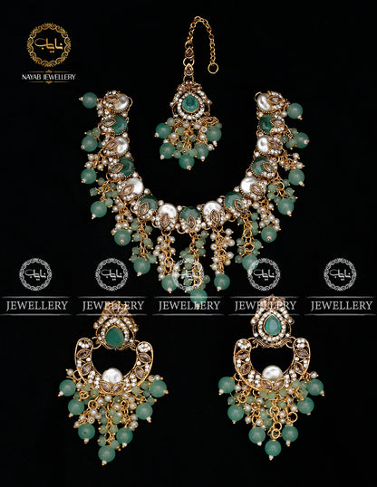 Turkish Mother Pearl Necklace N-1041