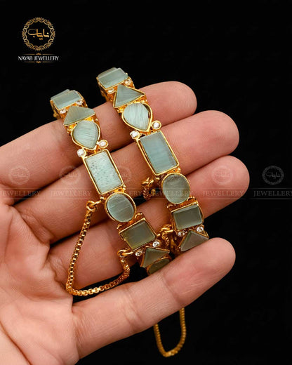 Egyptian openable Bangles (pair) BL-5039