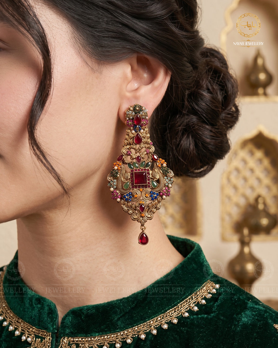 Egyptian Earrings  NJ-1419