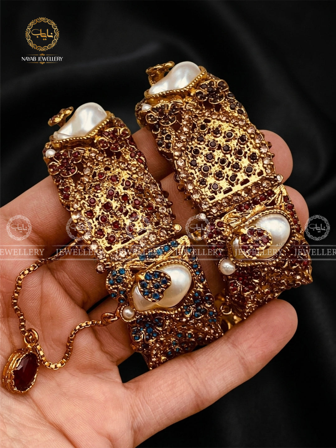 Turkish Openable Bangles (pair) BL-5044