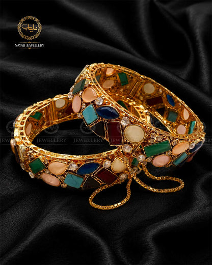 Egyptian Openable Bangles (pair) BL-521