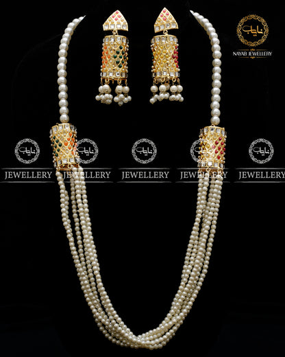 Thappa Kundan Mercery Mala set-2577