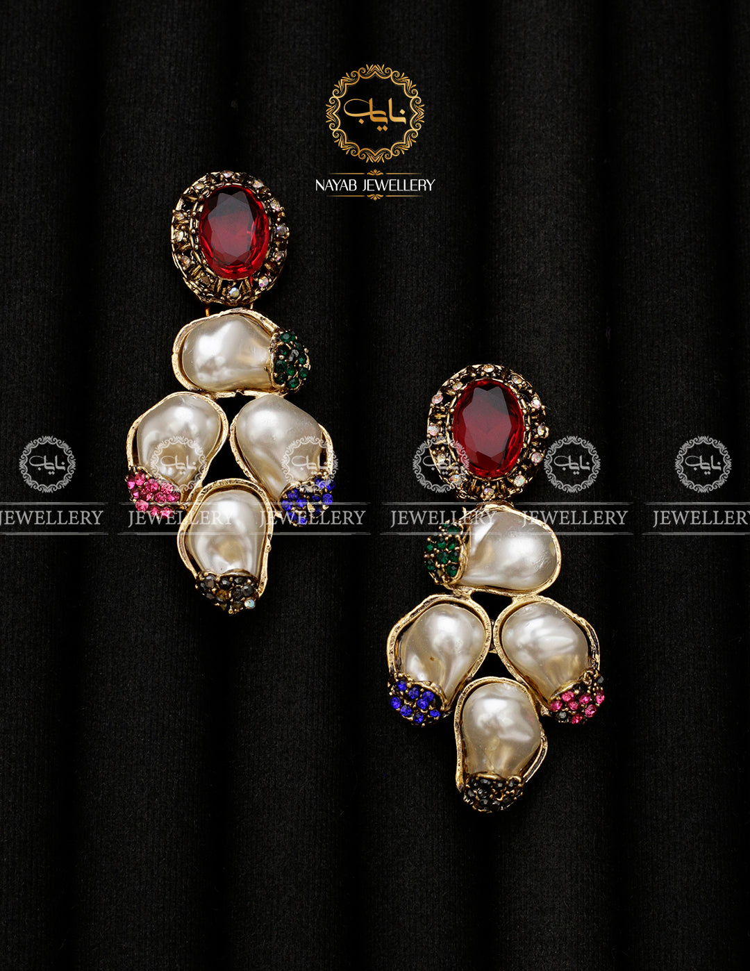 Mother Pearl Earrings E-3049
