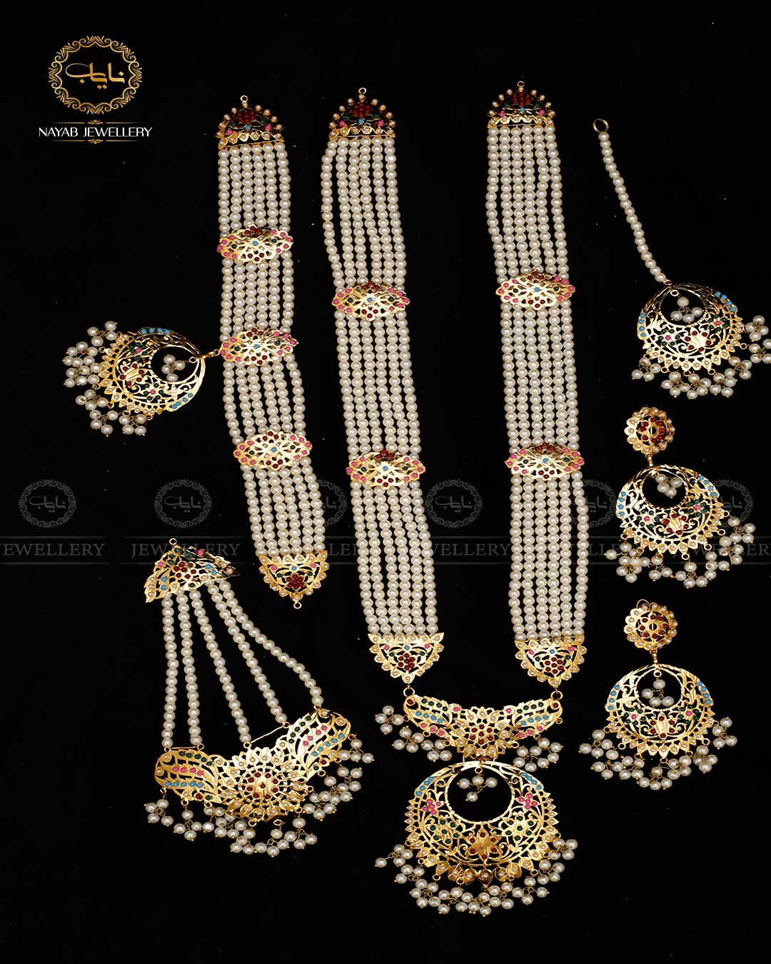 Hyedrabadi Bridal set BR-8010