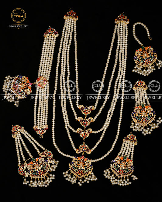 Hyedrabadi Bridal set BR-8009