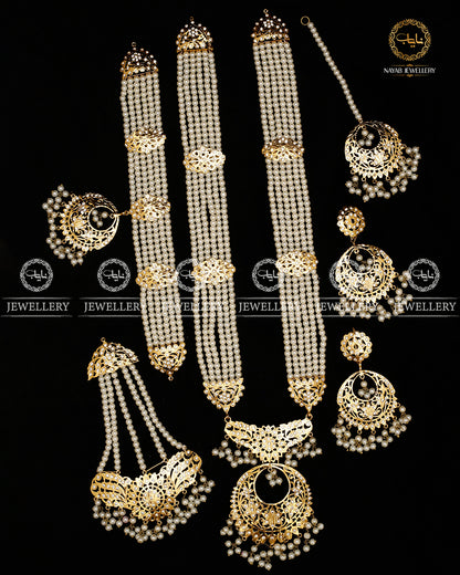 Hyedrabadi Bridal set BR-8010