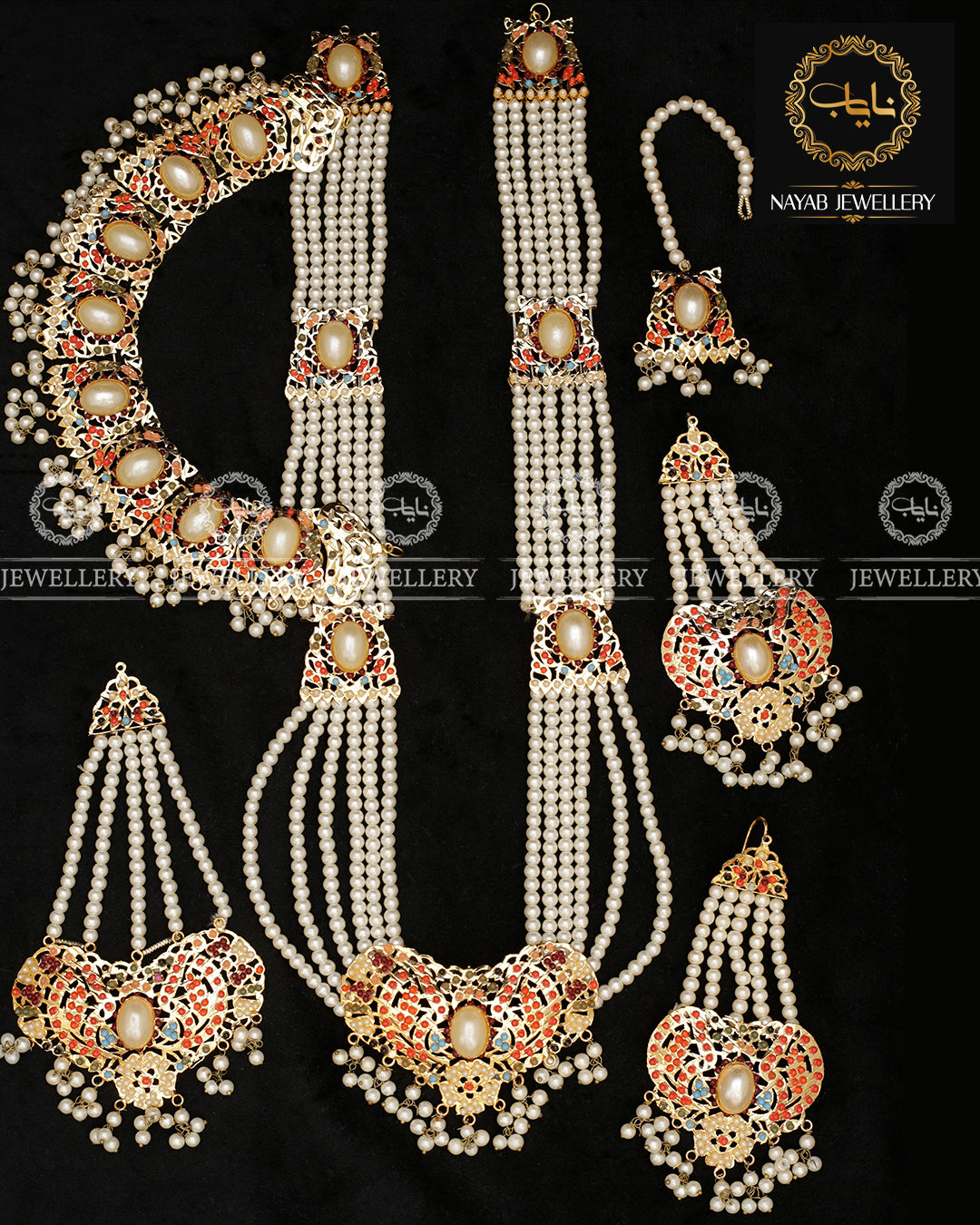 Hyedrabadi Bridal set BR-8006