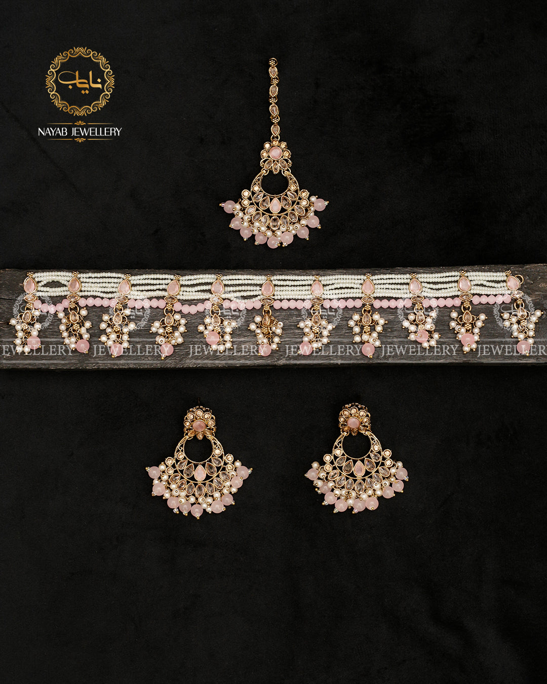 Reverse AD Zirconia Guluband set N-1038