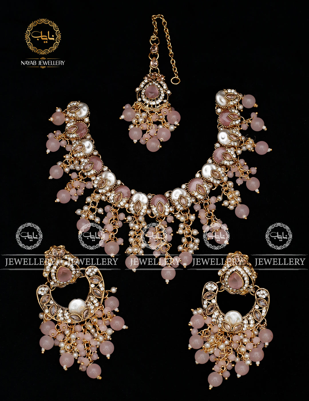 Turkish Mother Pearl Necklace N-1041