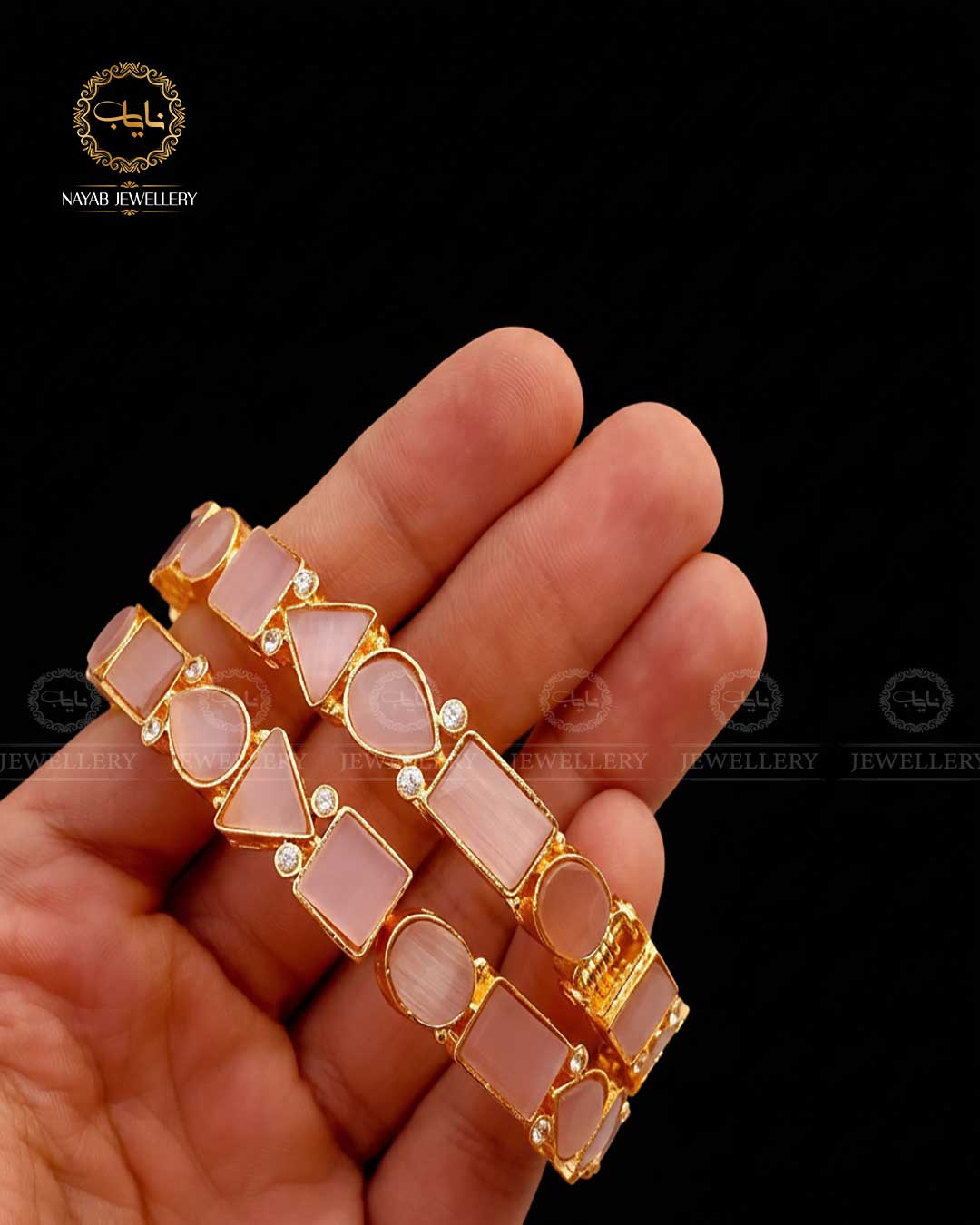 Egyptian openable Bangles (pair) BL-5039