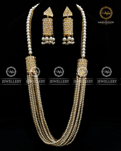 Thappa Kundan Mercery Mala set-2577